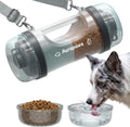 33.5oz Portable Dog Water Bottle for Travel Hydration&Food Feeder